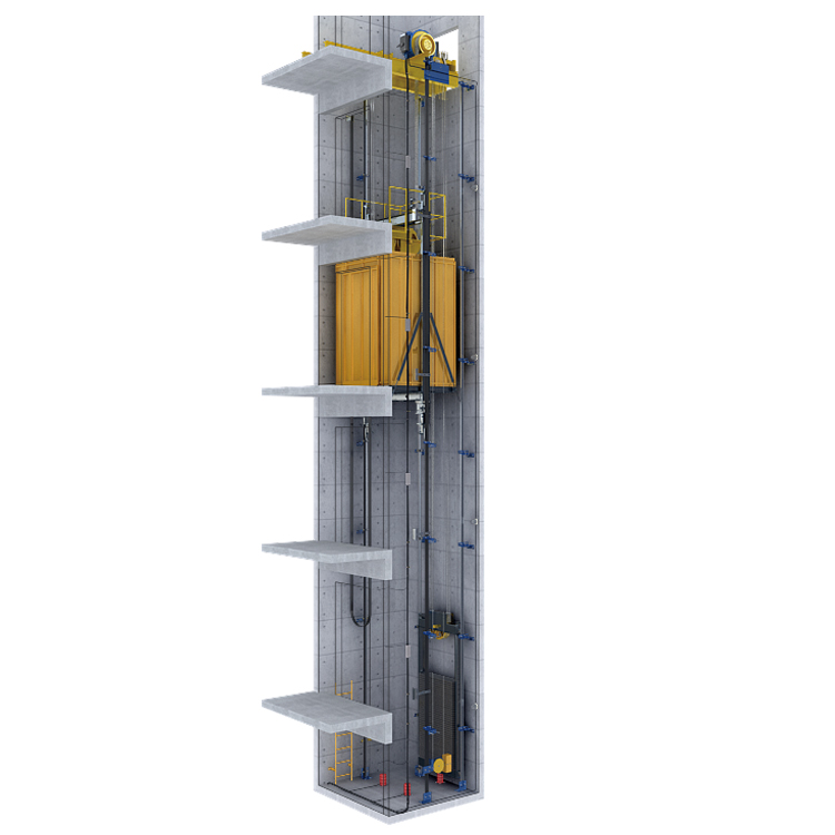 井道内施工电梯_室内施工电梯